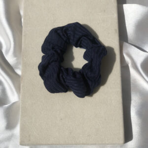 midnight blue scrunchie