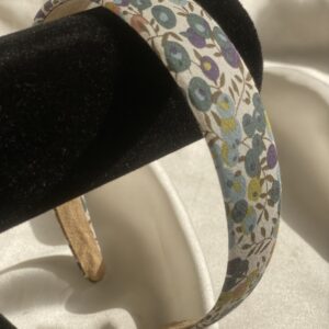 printed orchid hairband