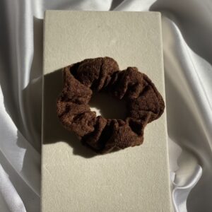 fudge brownie scrunchie