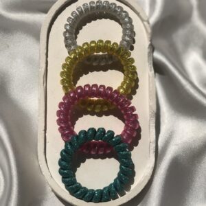 shine wrist/hair tie set