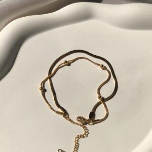 reyo stainless steel anklet