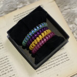 summer wrist/hair tie set