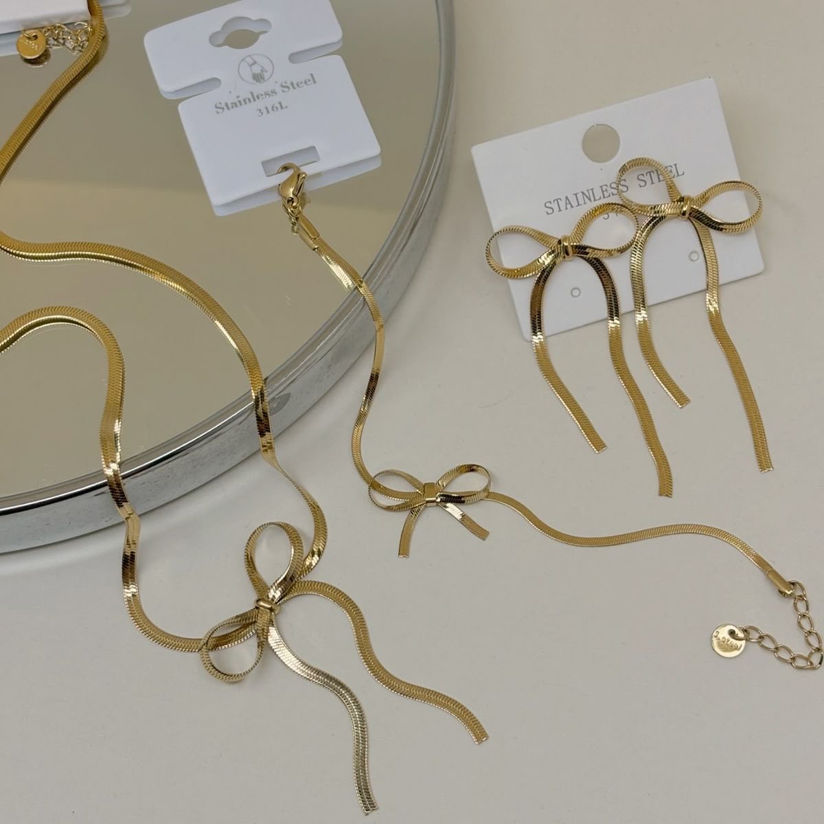 bowella set necklace/earring/bracelet